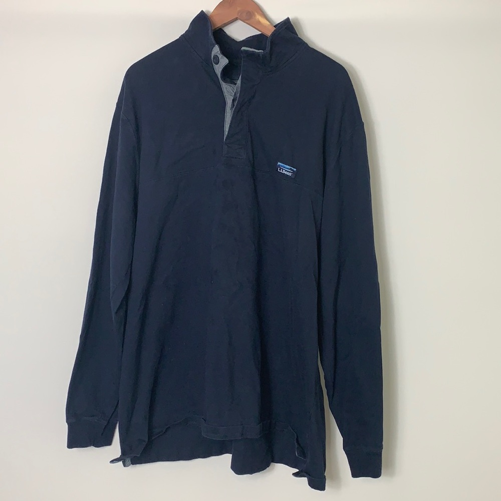 Vintage L.L. Bean Navy Pullover